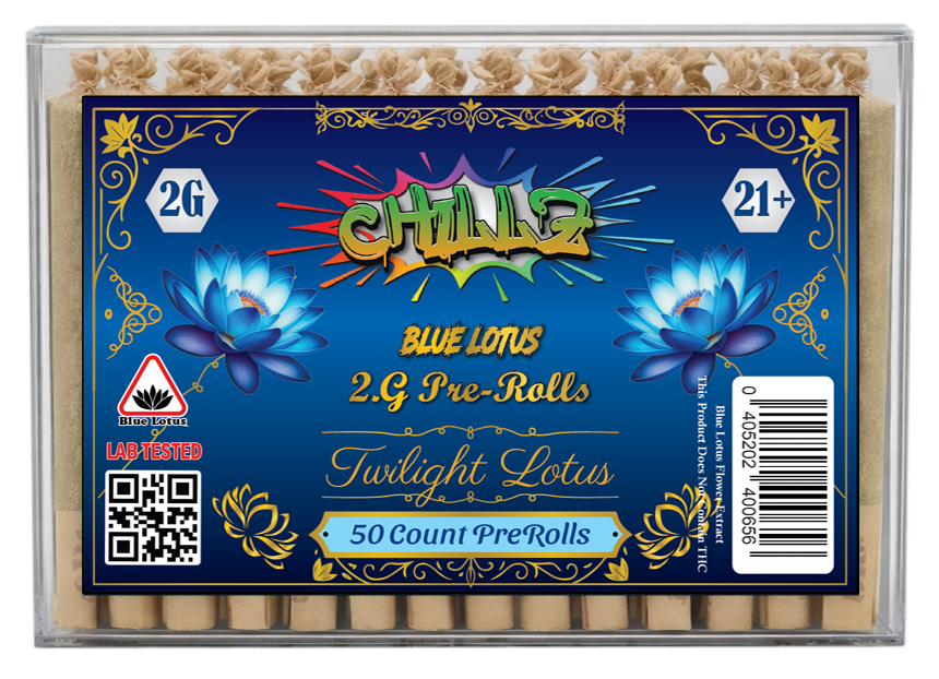 Chillz Blue Lotus Pre-Rolls product view 1